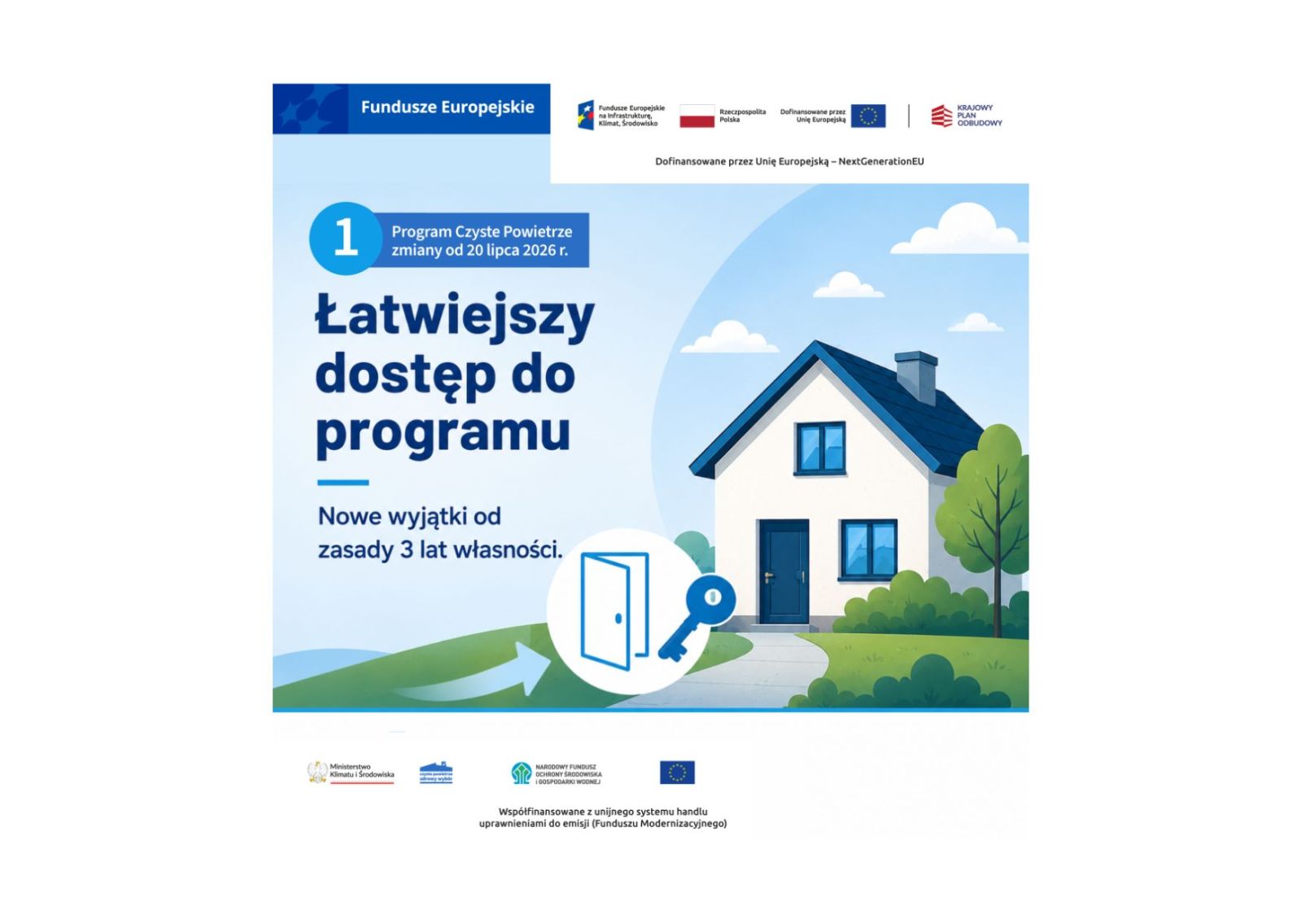 Zdjęcie: Zmiany w programie Czyste Powietrze. Od 20 lipca łatwiej skorzystasz z dotacji