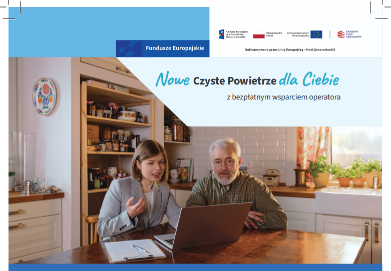 Zdjęcie: Nowe broszury dla beneficjentów Programu Czyste Powietrze