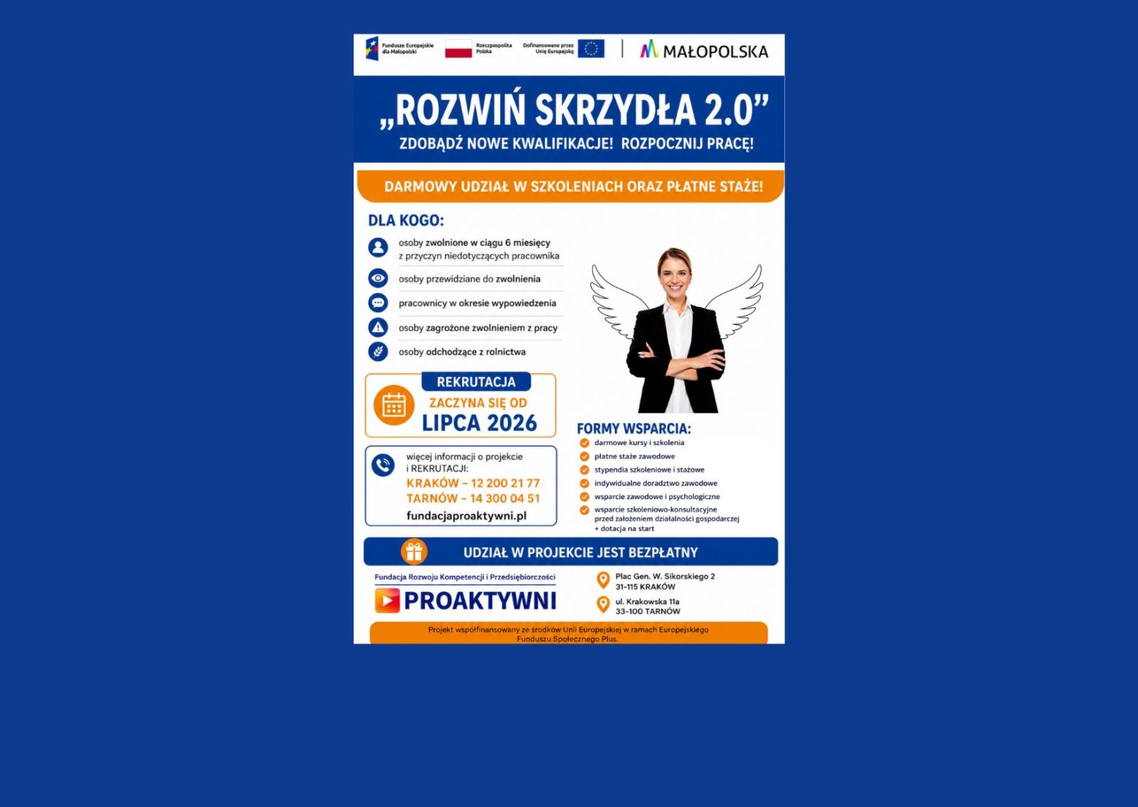 Zdjęcie: Zdobądź nowe kwalifikacje! Rozpocznij pracę!