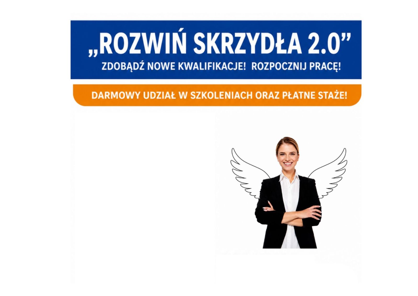 Zdjęcie: „Rozwiń SKRZYDŁA 2.0.!” Projekt oferujący wsparcie dla mieszkańców województwa małopolskiego w zakresie doradztwa zawodowego