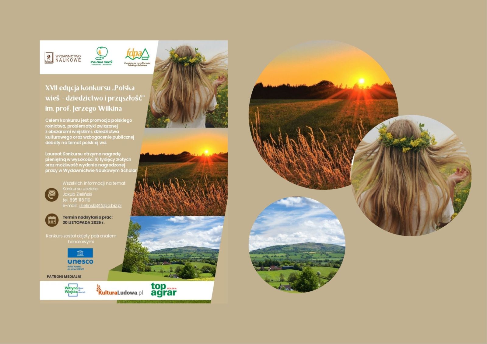 Zdjęcie: XVII edycja konkursu „Polska wieś – dziedzictwo i przyszłość”