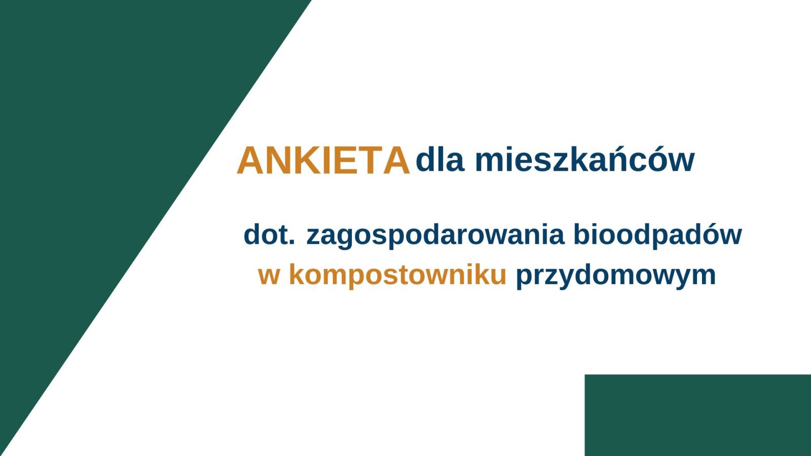 Zdjęcie: Ankieta dla mieszkańców