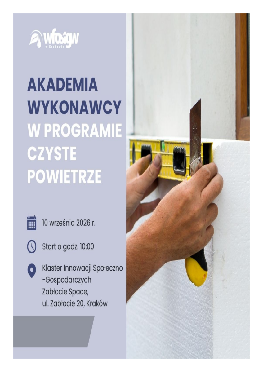 Zdjęcie: Szkolenie dla wykonawców programu „Czyste Powietrze”