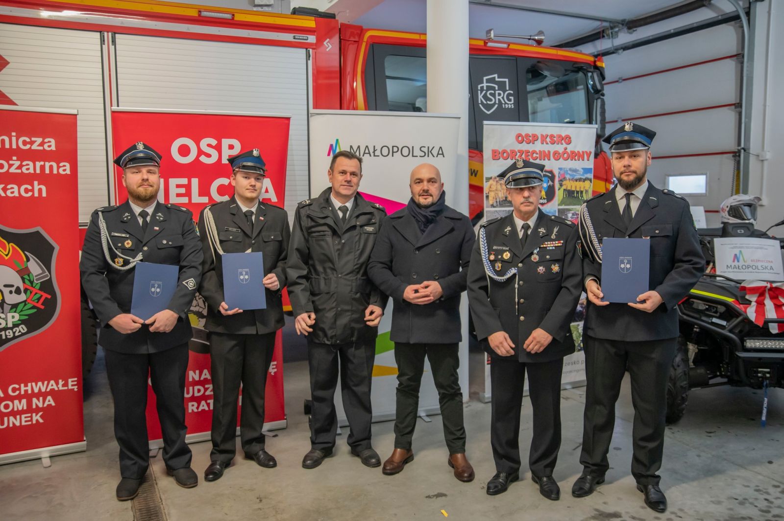 Zdjęcie: Nowe inwestycje i doposażenie jednostek OSP w Gminie Borzęcin – „Małopolskie OSP 2025”