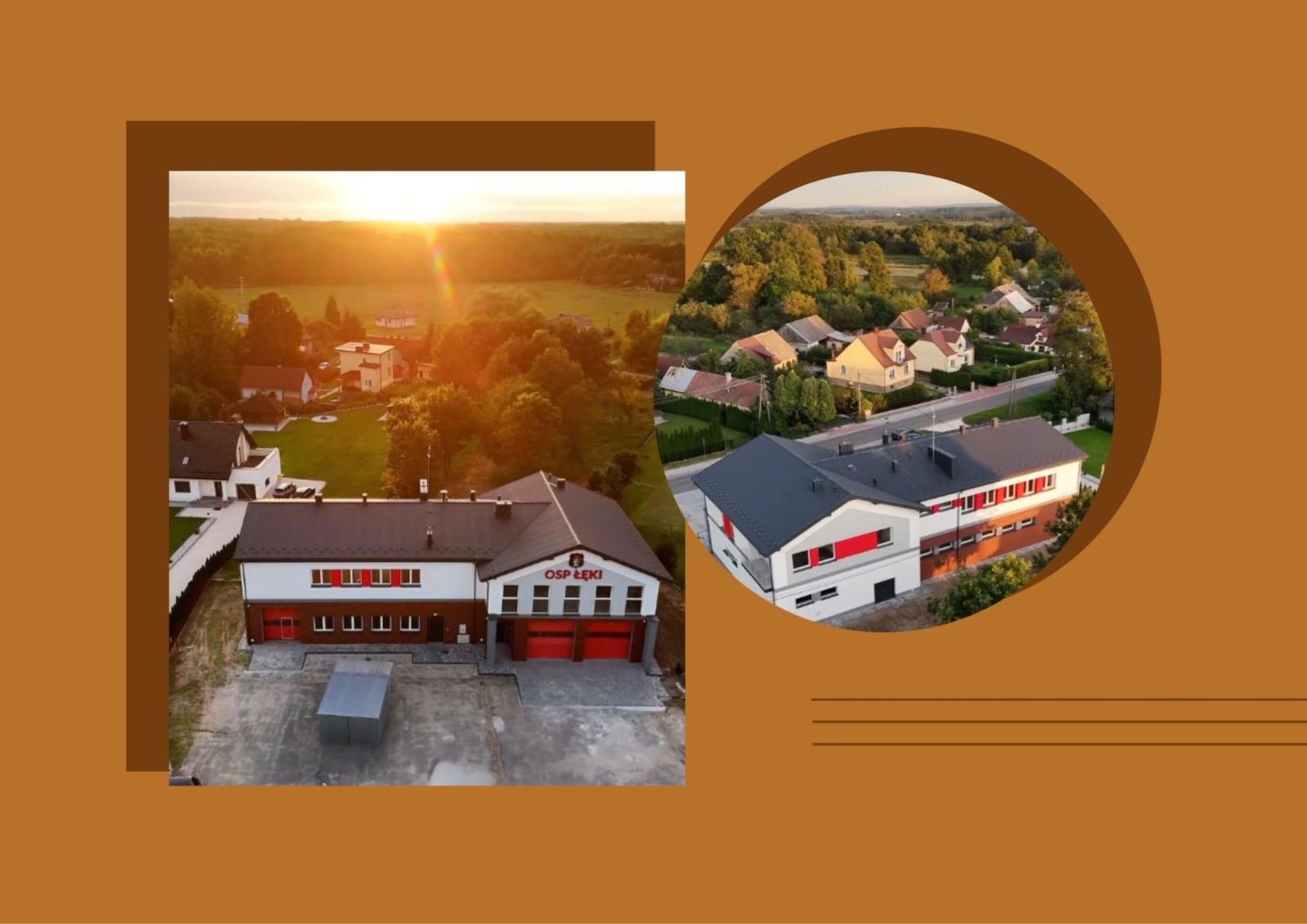 Zdjęcie: Zakończono rozbudowę Remizy OSP Łęki – powstało Centrum Kulturalne Wsi